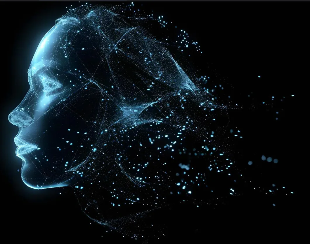 AI Holographic Head — Flow Trade AI Neural Hub